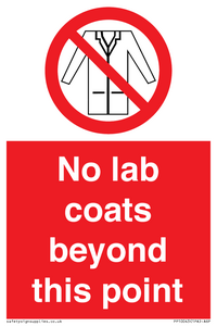 No lab coats beyond this point